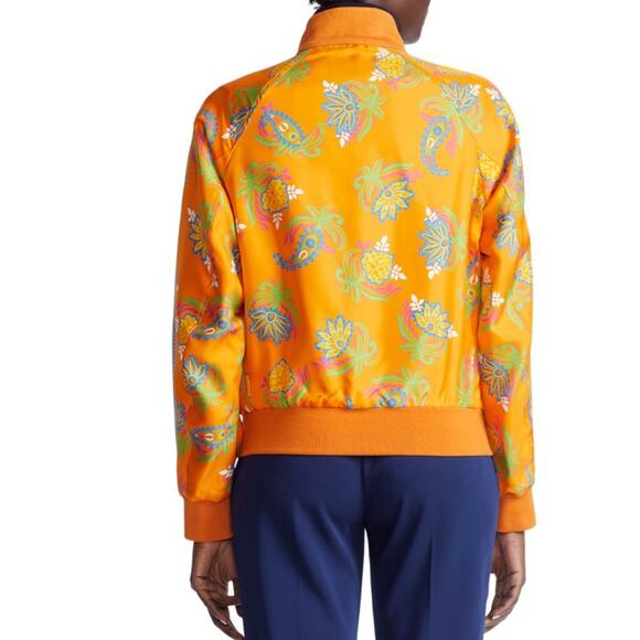 New Ralph Lauren Purple Label Torrence Reversible Jacket Navy Orange $1890 Sz 2 - Picture 4 of 11